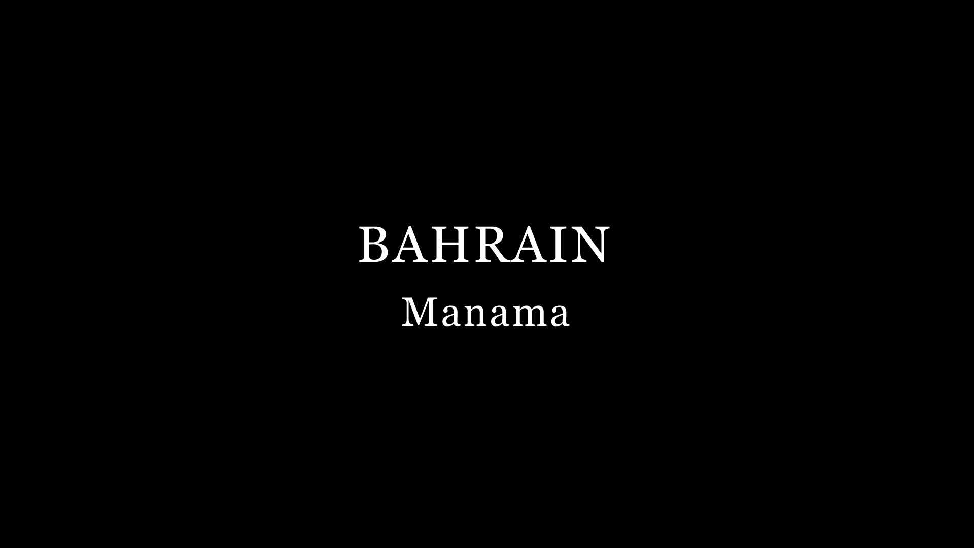 BAHRAIN-Manama