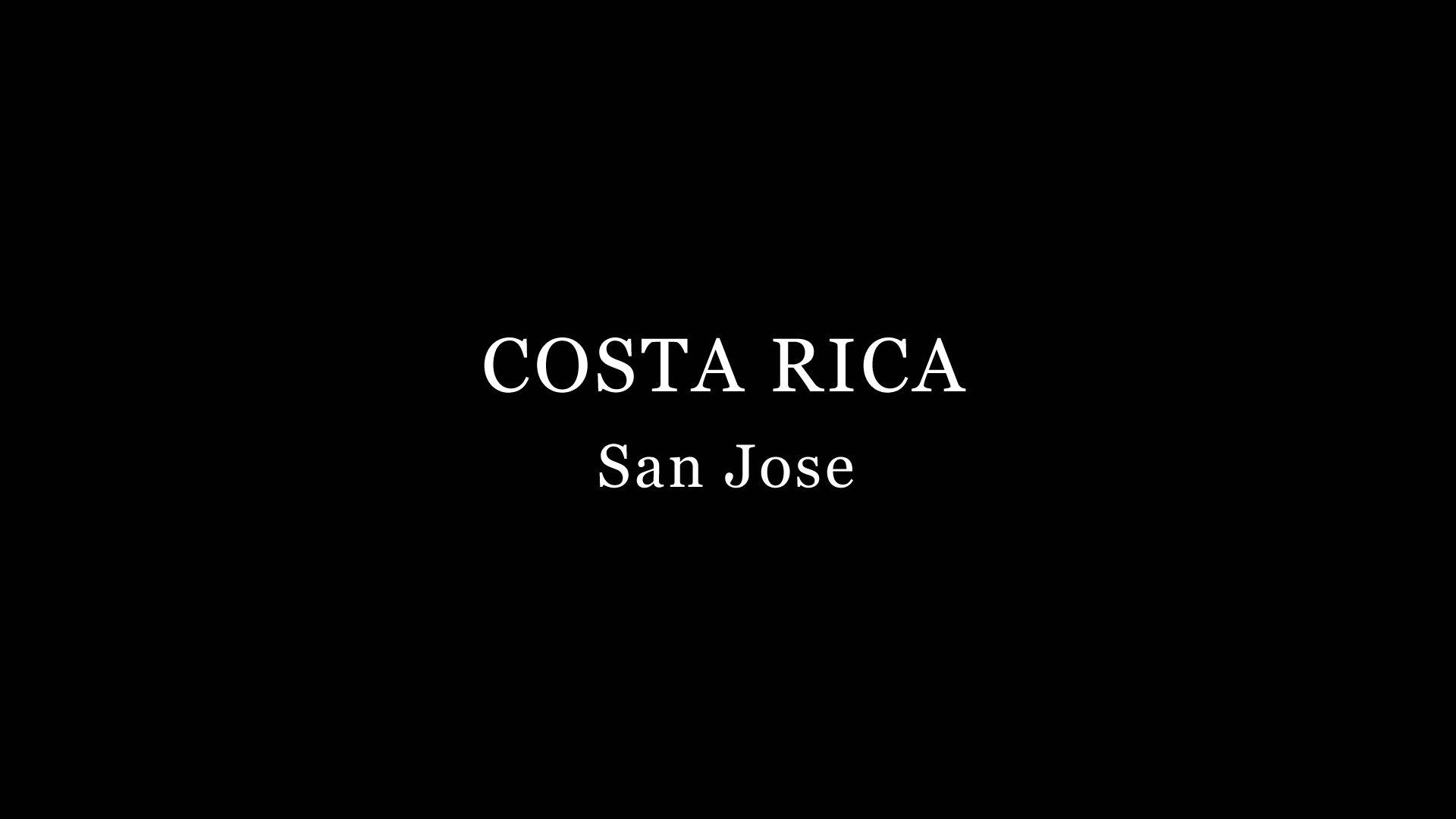 COSTA RICA-San Jose