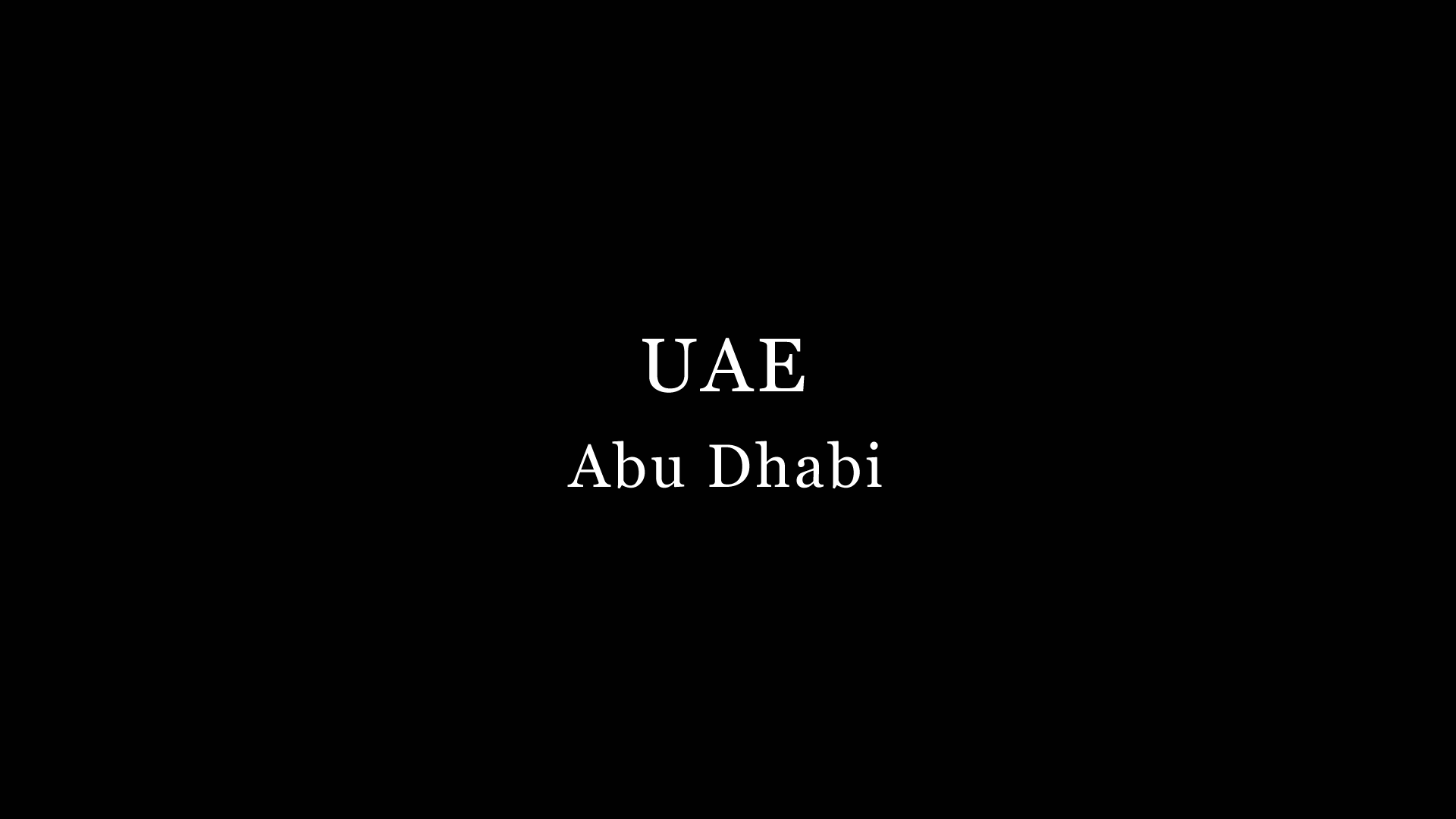 UAE-Abu Dhabi